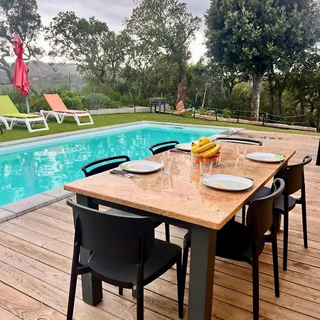 بيت للعطل Maison Terra Bella, Experience Authentique En Plein Coeur Du Maquis, Piscine *