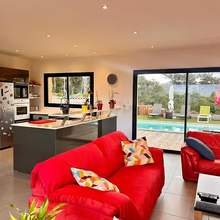 Maison Terra Bella, Experience Authentique En Plein Coeur Du Maquis, Piscine Feriehus Sotta
