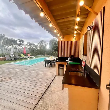 Maison Terra Bella, Experience Authentique En Plein Coeur Du Maquis, Piscine Feriehus *